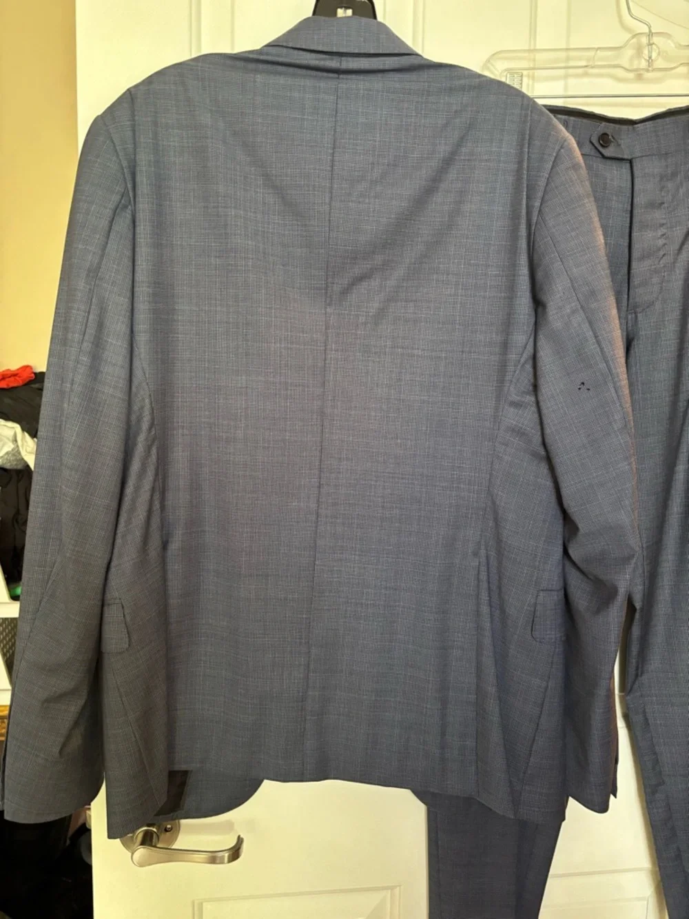EMPORIO ARMANI Men's Classic Blue Two-Piece Suit Jacket & Trouser SUIT SZ 50